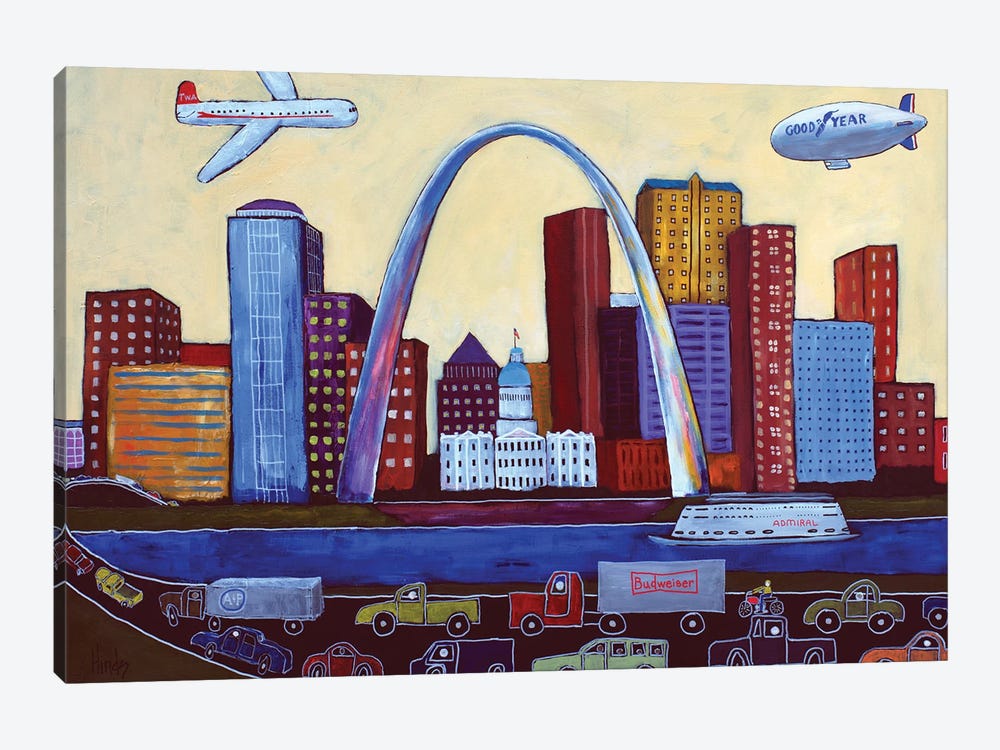 The Lou by David Hinds 1-piece Canvas Art