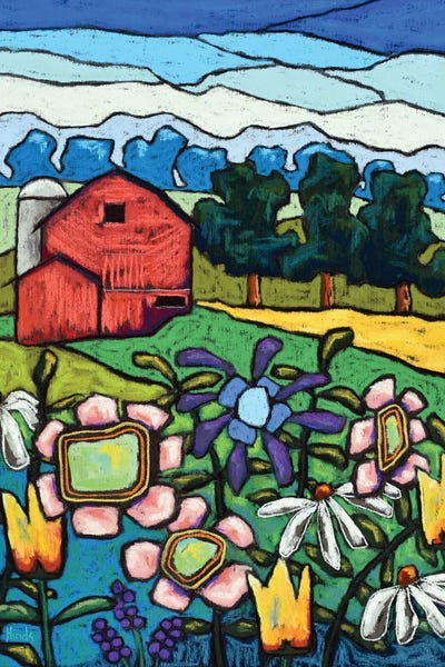 Farms: Flowers Down On The Farm by David Hinds