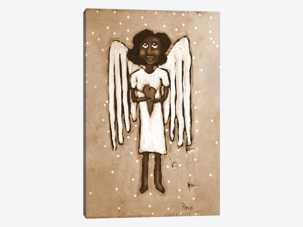 Guardian Angel VII - Sepia by David Hinds 1-piece Canvas Artwork