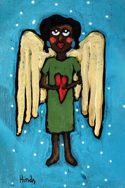 Guardian Angel IX by David Hinds canvas print