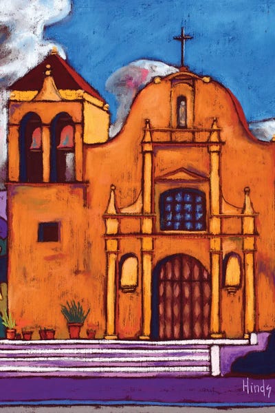 San Carlos Cathedral by David Hinds canvas print