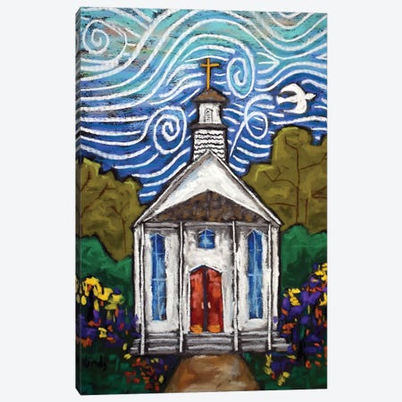 Welcome To Gods House Canvas Print #DHD81} by David Hinds Canvas Artwork