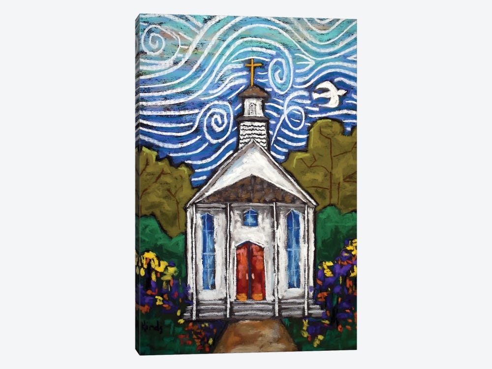 Welcome To Gods House by David Hinds 1-piece Canvas Wall Art