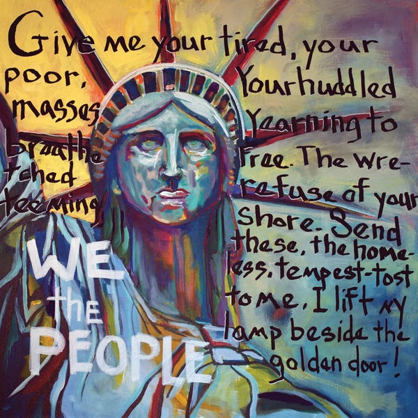 Statue Of Liberty: Home by David Hinds