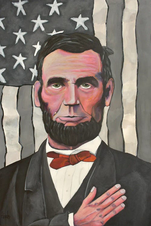 Abraham Lincoln Pledges To The Republic