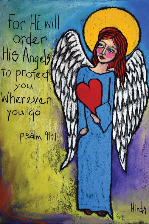 Angels by David Hinds wall art
