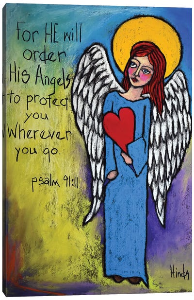 Angels Canvas Art Print - Faith Art