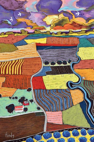 Patchwork Landscapes: As Far As The Eye Can See by David Hinds