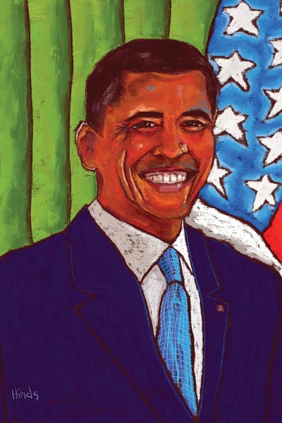 American Décor: Barack Obama by David Hinds