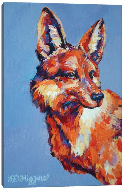 Twilight Meditations Canvas Art Print - Coyote Art