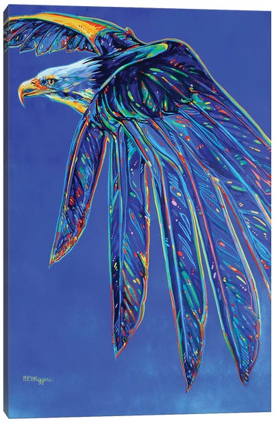 Soaring Spirit Canvas Art Print - Eagle Art