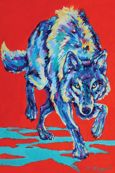 Wolves: Kuskanax Creek Wolf by Derrick Higgins
