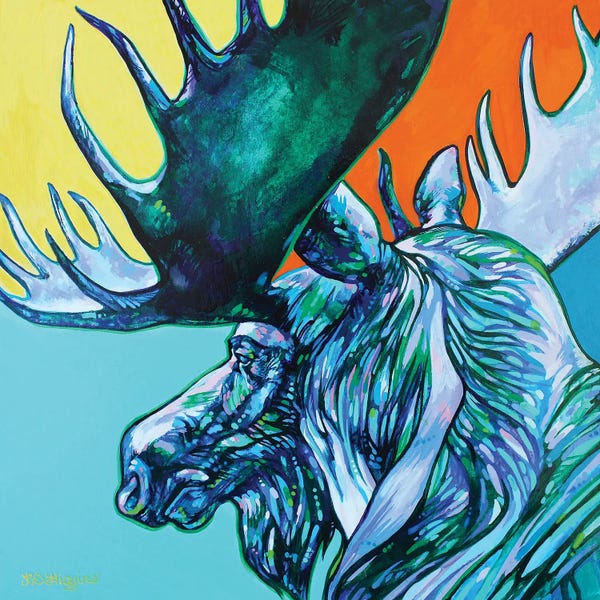 Moose: Far Away Eyes by Derrick Higgins