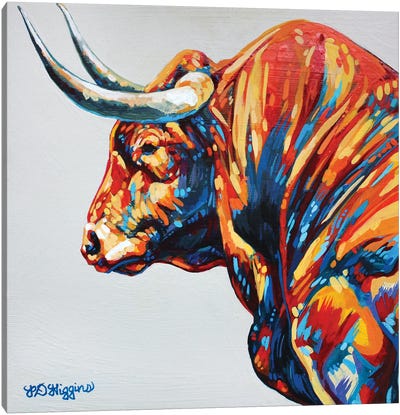Toro Canvas Art Print - Bull Art