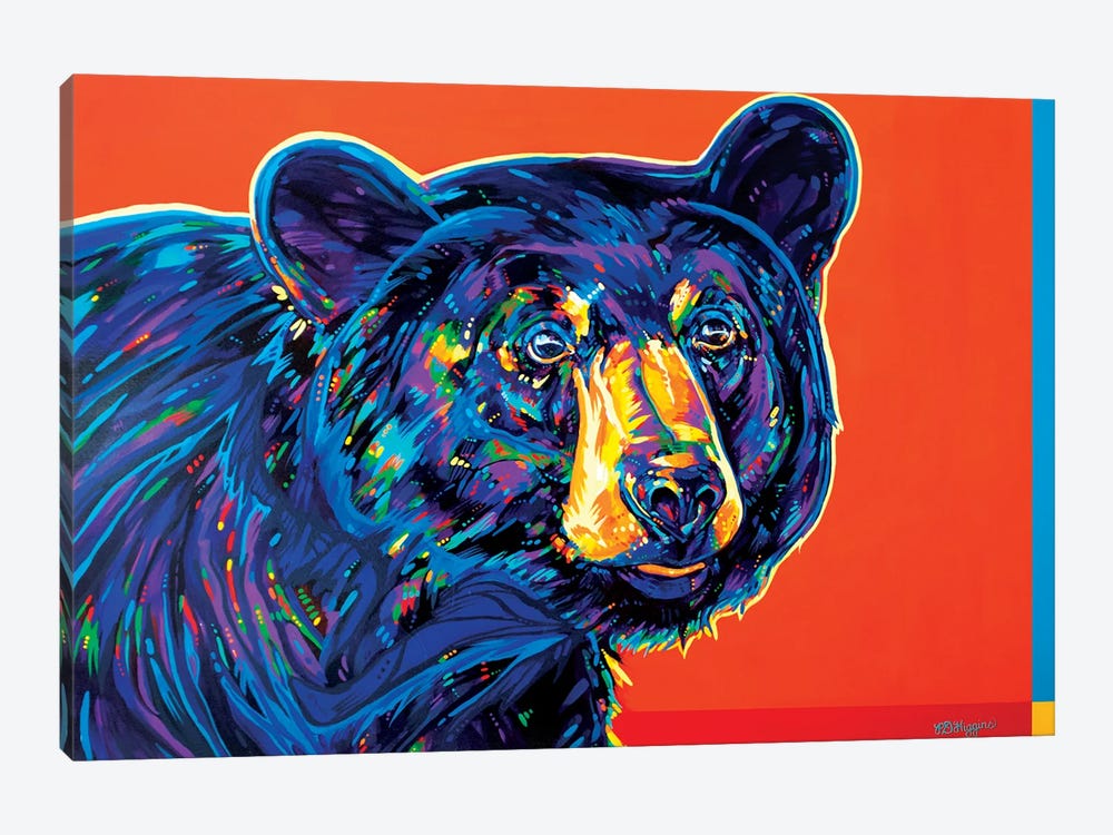 Blackcomb Bear by Derrick Higgins 1-piece Canvas Art Print