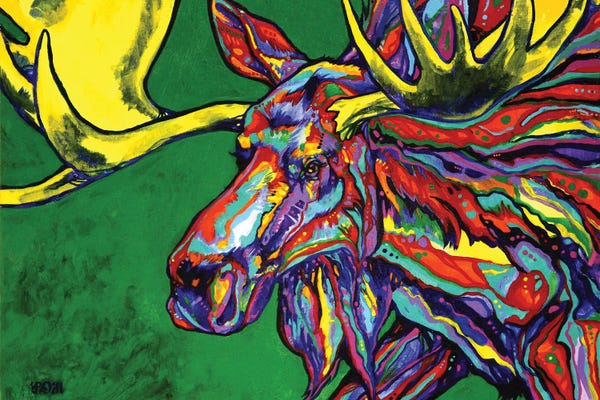 Moose: Bull Moose by Derrick Higgins