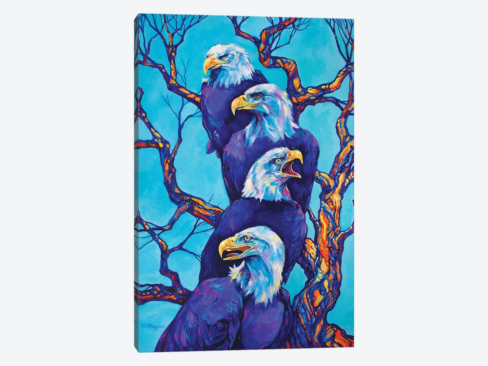 Eagle Tree by Derrick Higgins 1-piece Canvas Wall Art
