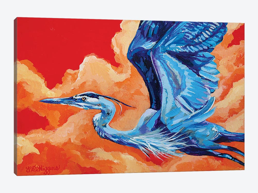 Fire In The Sky by Derrick Higgins 1-piece Canvas Wall Art