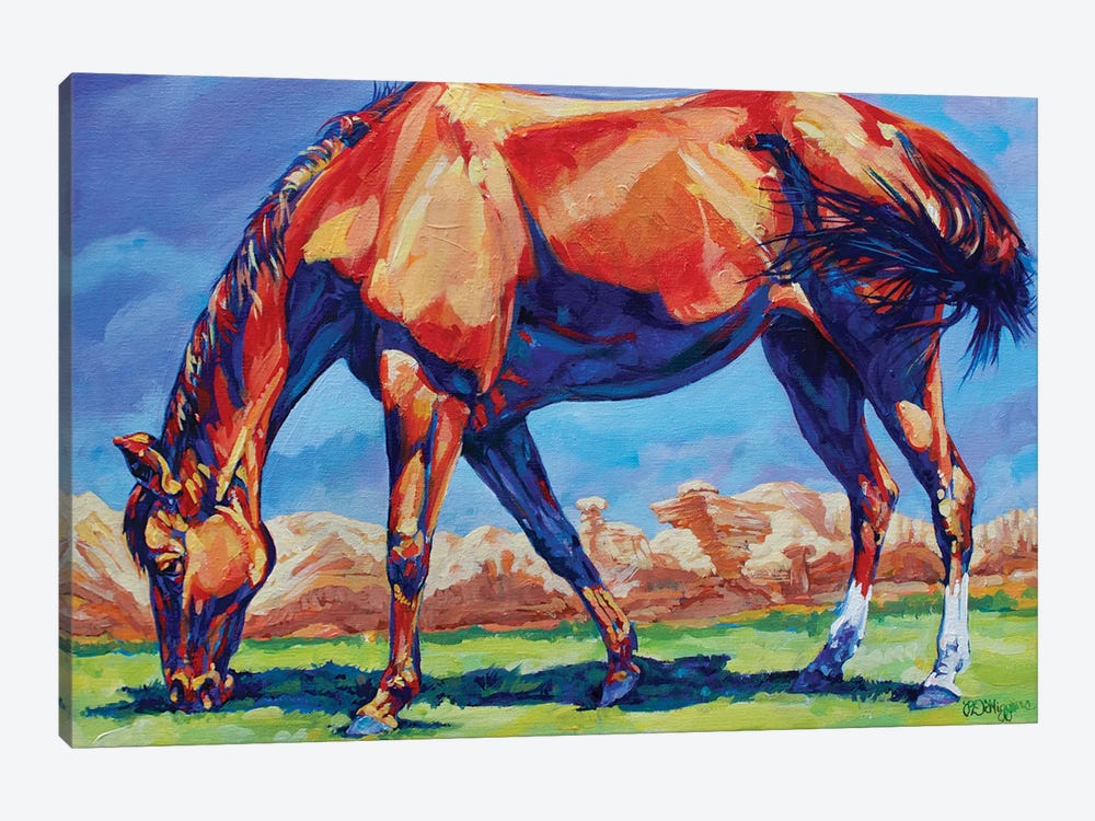 Hoodoo Horse by Derrick Higgins 1-piece Canvas Wall Art