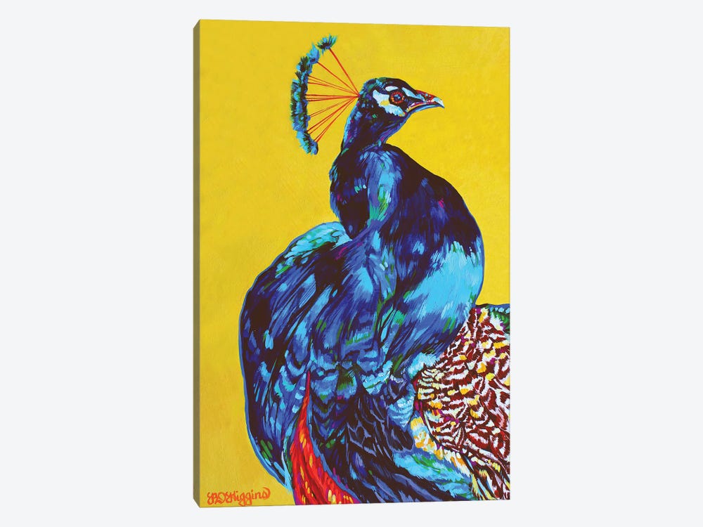 Peacock by Derrick Higgins 1-piece Art Print