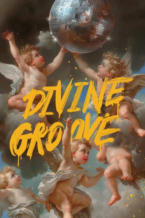 Divine Groove by Dikhotomy wall art