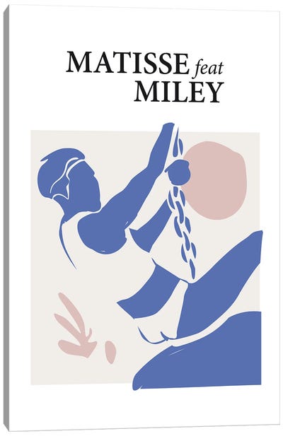 Matisse Feat Miley Canvas Art Print - All Things Matisse