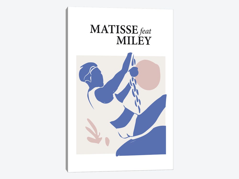 Matisse Feat Miley by Dikhotomy 1-piece Canvas Art