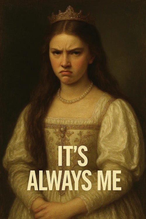 It's Always Me by Dikhotomy wall art
