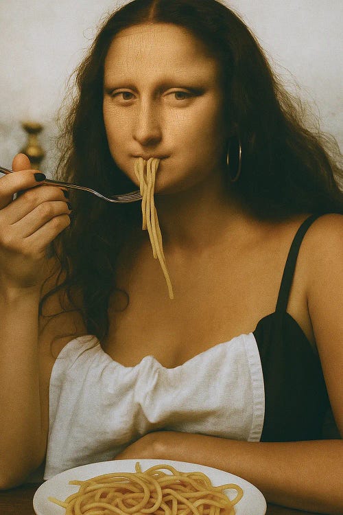 Mona Tasty by Dikhotomy wall art