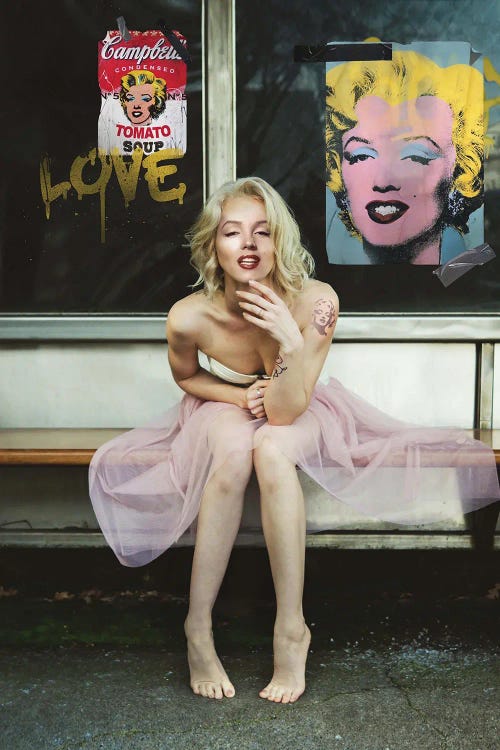 New Marilyn by Dikhotomy wall art