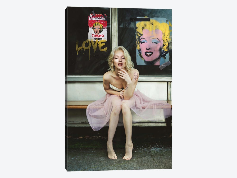 New Marilyn by Dikhotomy 1-piece Canvas Wall Art