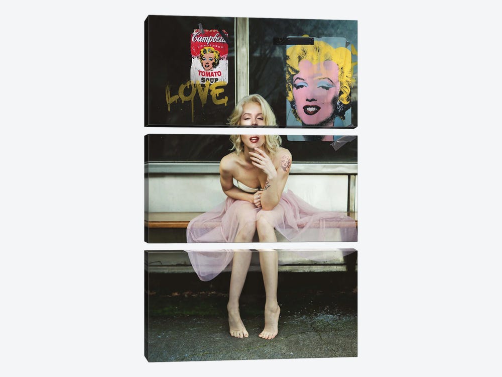 New Marilyn by Dikhotomy 3-piece Canvas Art