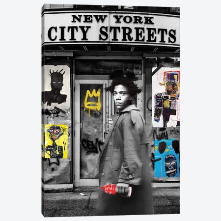 NY City Streets Canvas Print #DHT22} by Dikhotomy Canvas Wall Art