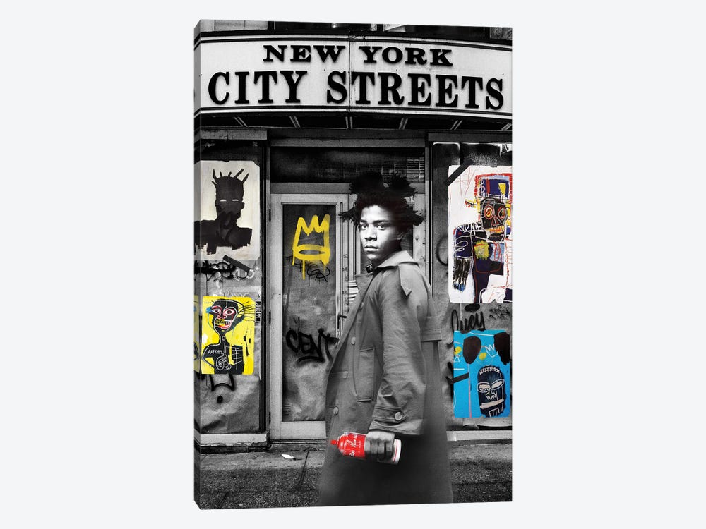 NY City Streets by Dikhotomy 1-piece Canvas Wall Art