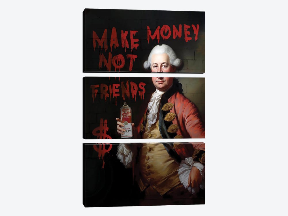 Make Money by Dikhotomy 3-piece Canvas Artwork