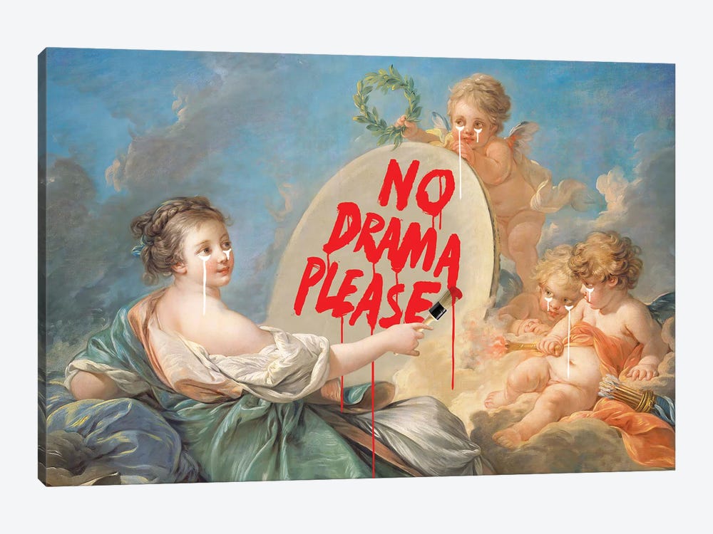 No Drama by Dikhotomy 1-piece Art Print