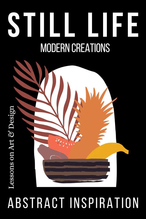 Still Life Abstract Palms On Black Background by Page Turner wall art