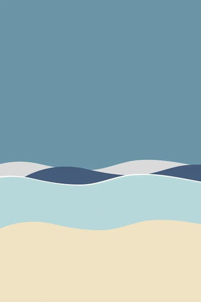 Night By The Sea by Page Turner canvas print