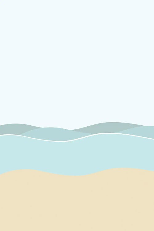 Day By The Sea by Page Turner wall art