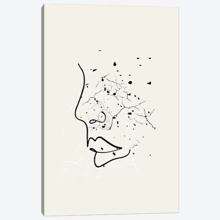 Speckled Series Face Canvas Print #DHV204} by Page Turner Canvas Art