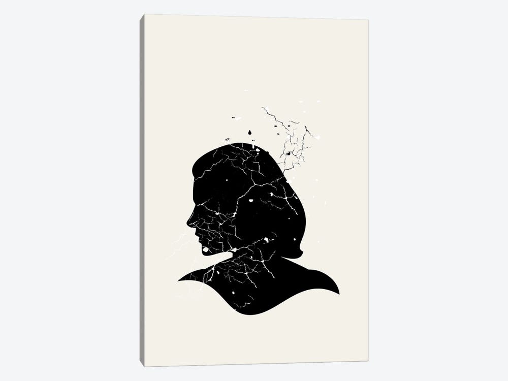 Speckled Series Silhouette by Page Turner 1-piece Art Print