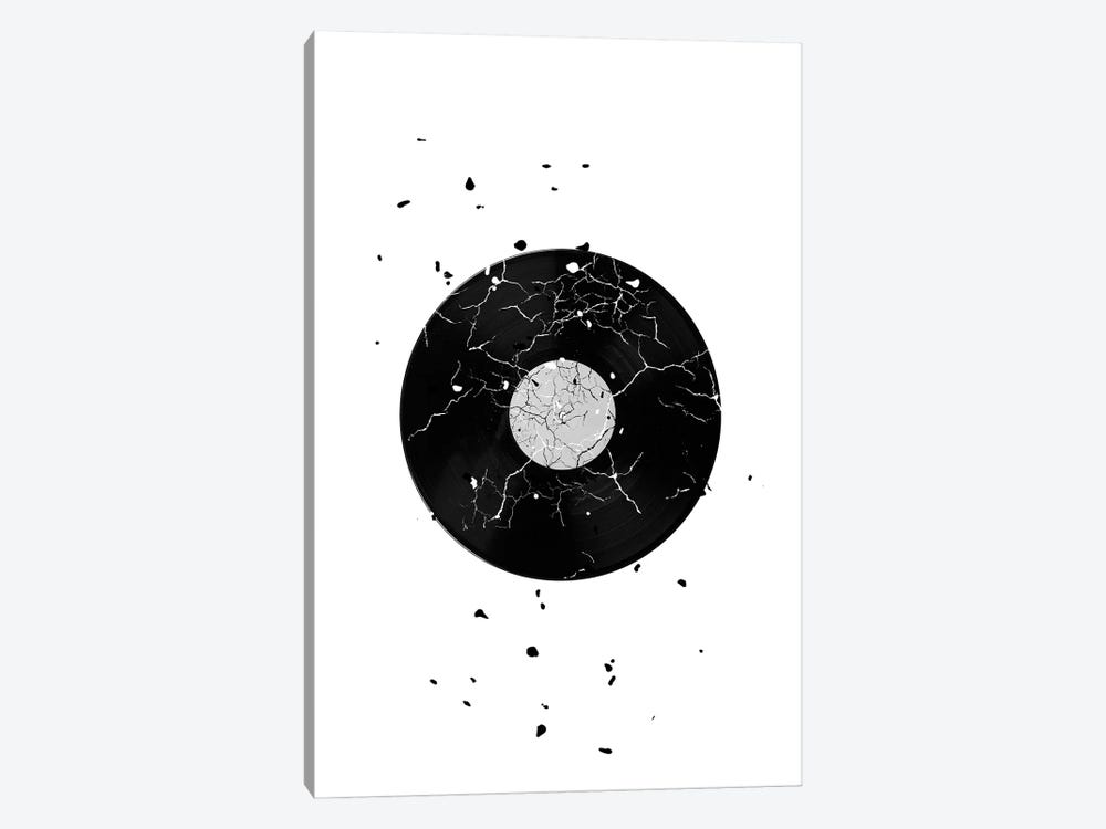 Cracked Record by Design Harvest 1-piece Art Print