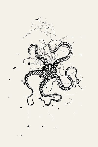 Squid Ink by Page Turner multi panel art