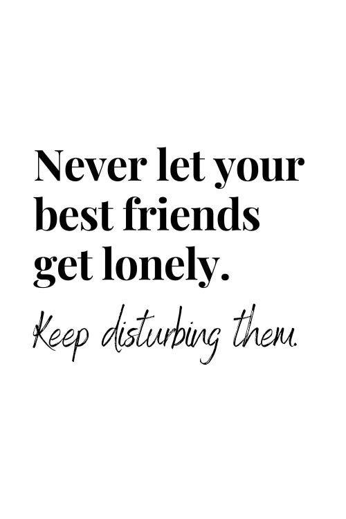 Funny Best Friends Quote by Page Turner wall art