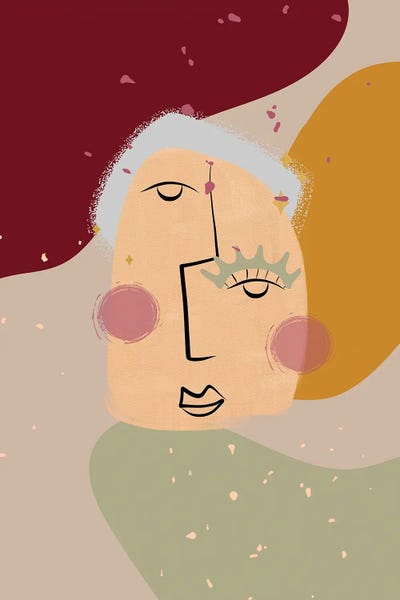 The Lady Lounging by Page Turner acrylic art print