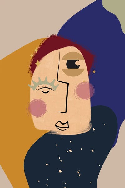 The Star Man by Page Turner canvas print