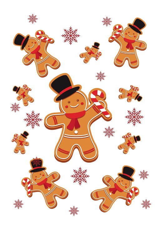 Gingerbread Wall Art by Page Turner wall art