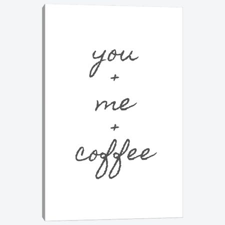 You Me Coffee Canvas Print #DHV301} by Page Turner Canvas Wall Art