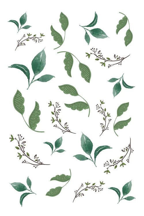 Jungle Leaves And Botanical Pattern