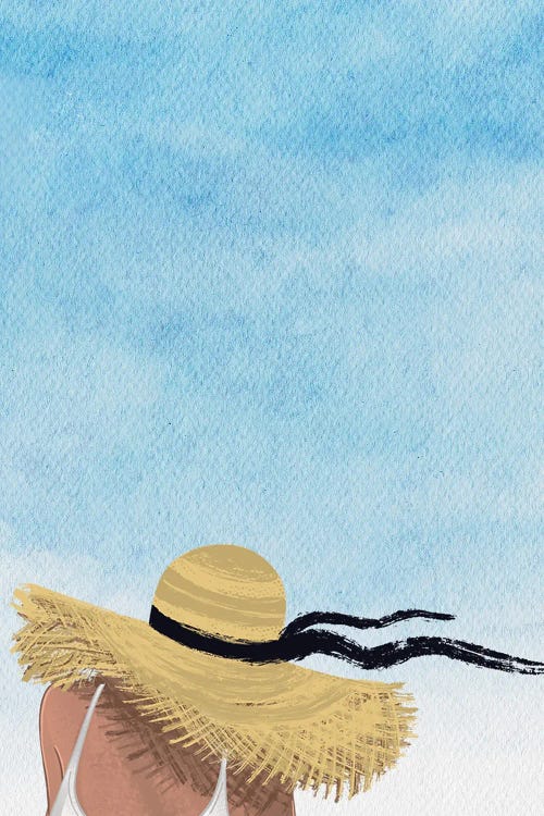 Summer Breeze At The Beach by Page Turner wall art